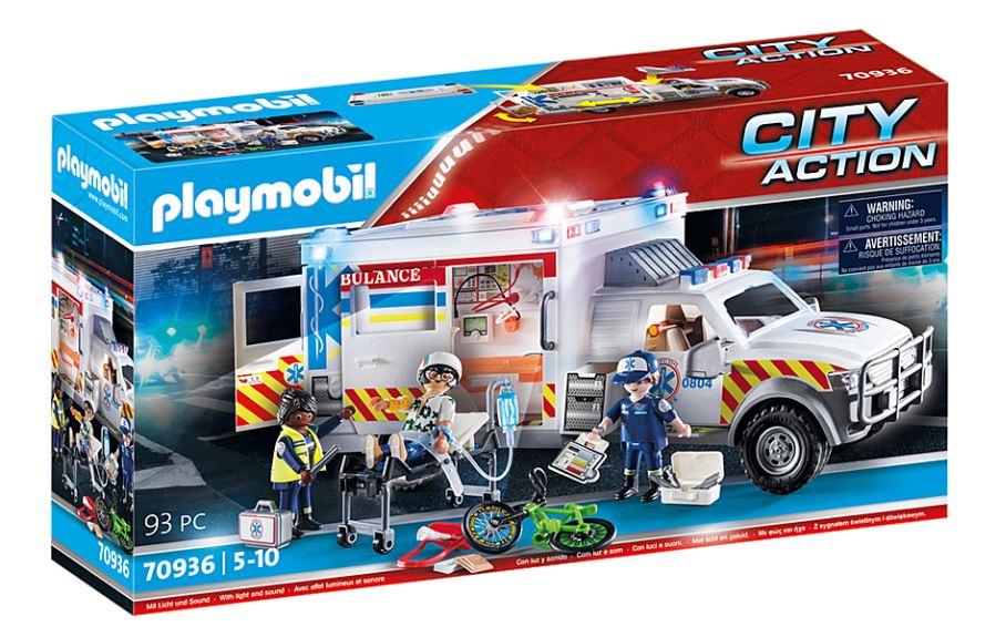 Playmobil 70936 Rettungs-Fahrzeug US Ambulance
